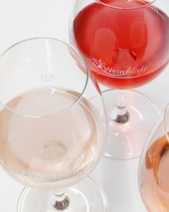 Blanc de Noir und verschiedenfarbige Roséweine