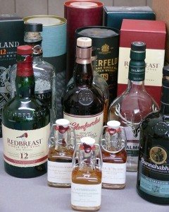 Eine Auswahl unserer Single Malt Whiskies